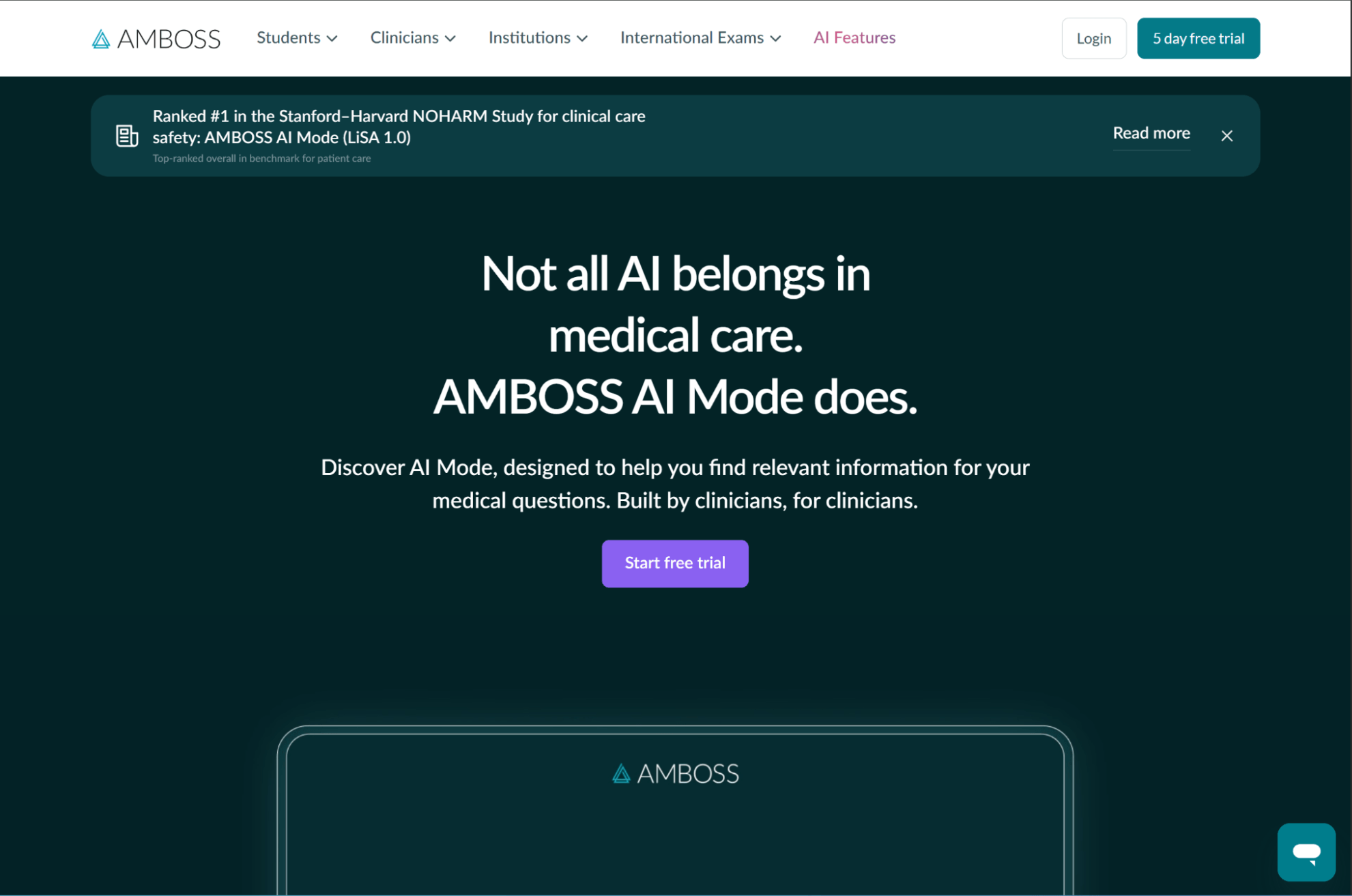 Amboss medizinische Forschung
